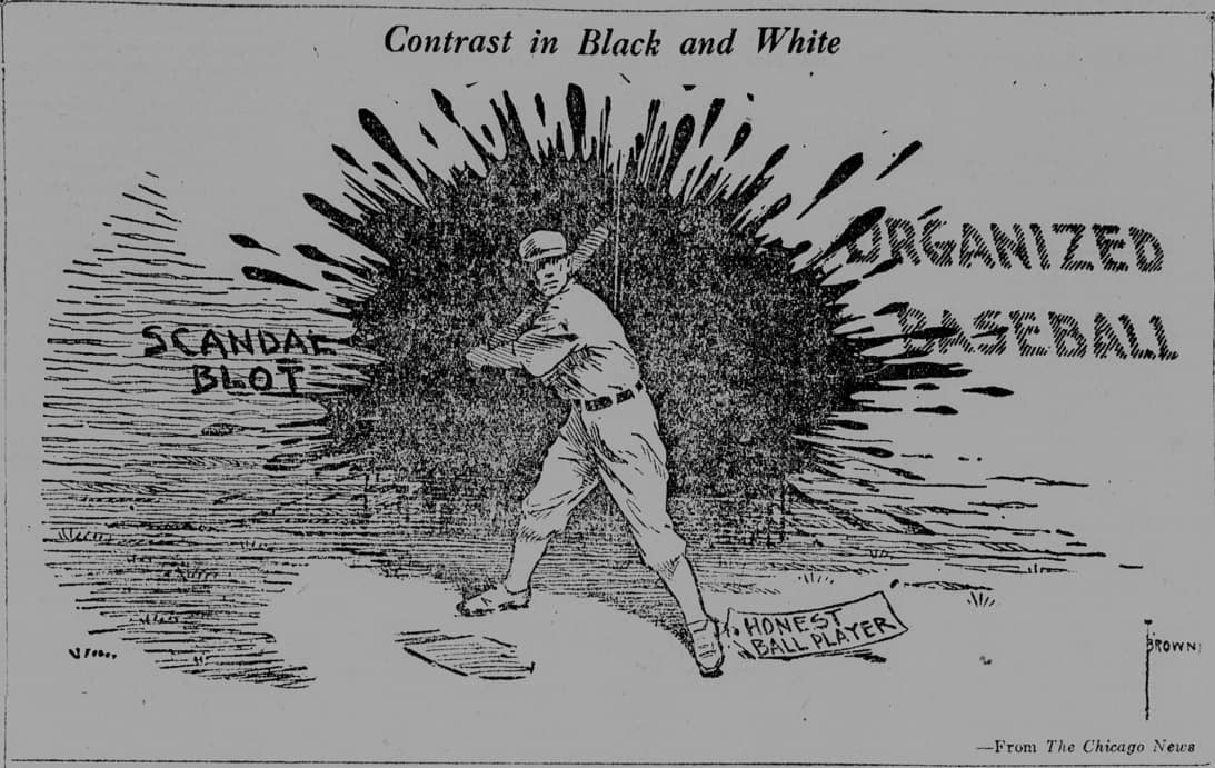 1919 Chicago White Sox at the World Series, central figures in the Black Sox gambling scandal